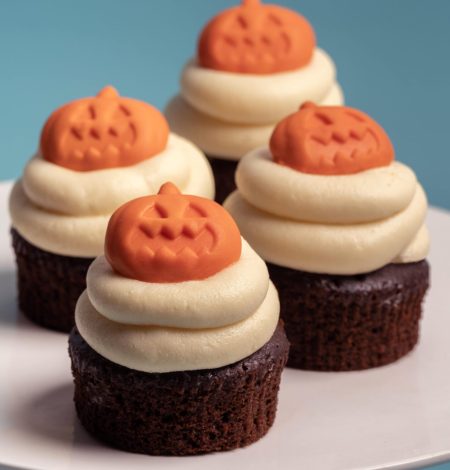 Halloween Cupcake Σοκολάτα με τυρί κρέμα