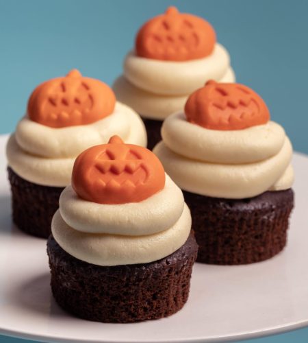Halloween Cupcake Σοκολάτα με τυρί κρέμα